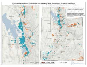 Featured image for “February 2015 Map of the Month: Utah Outperforming On New FCC Broadband Benchmarks”