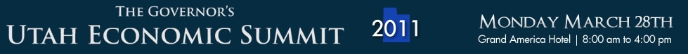 Featured image for “Upcoming Event: Governor’s Utah Economic Summit 2011”